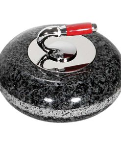 Miniature Granite Curling Rock 3.5" Diameter