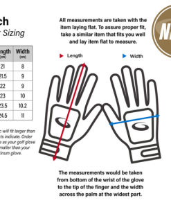 Clutch Curling Gloves Sizing